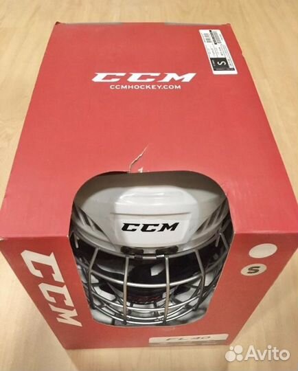 Шлем хоккейный ccm размер S с маской