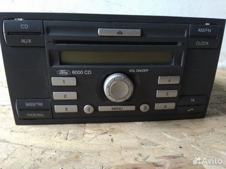 Штатная Магнитола Форд Фьюжен