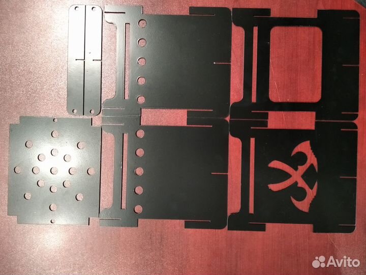 Туристическая печь-щепочница 