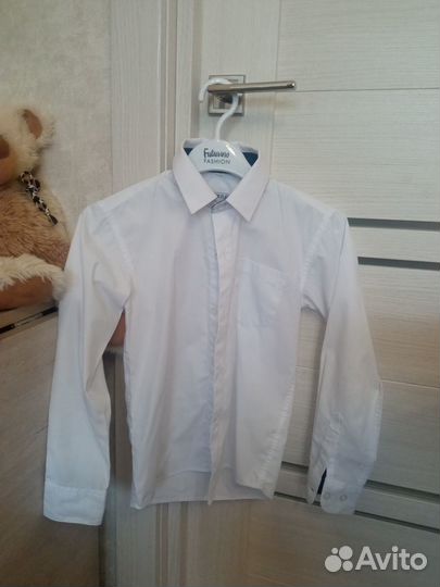 Рубашка рост 122-128 для первоклассника