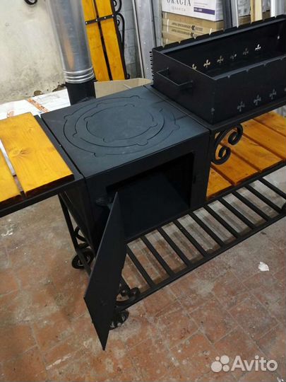 Мангал Печь Казан., Реальная Цена