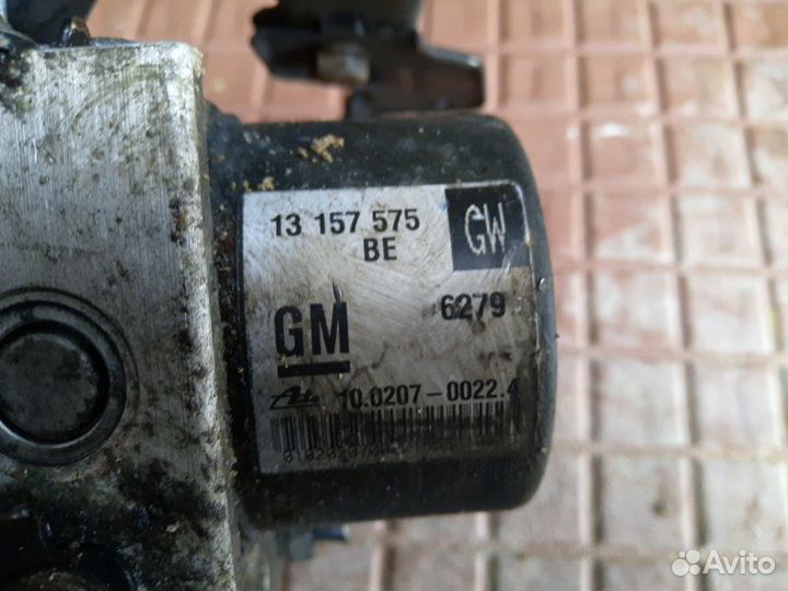 Блок abs Opel Astra H