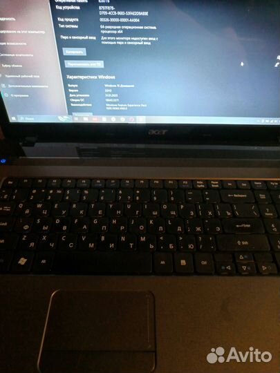 Ноутбук acer