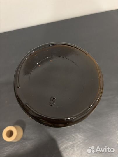 Вазочка колба с пробкой