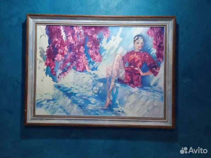 Картина маслом на холсте большая