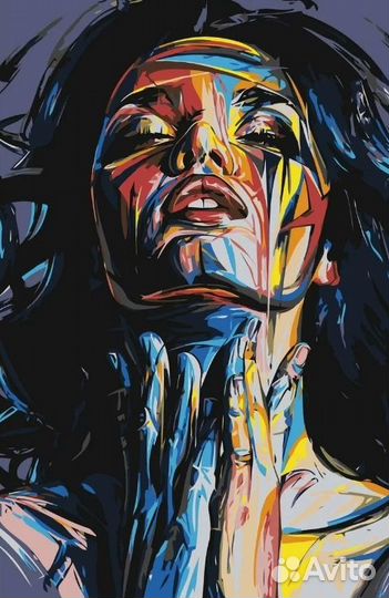 Раскрашиваю картины по номерам