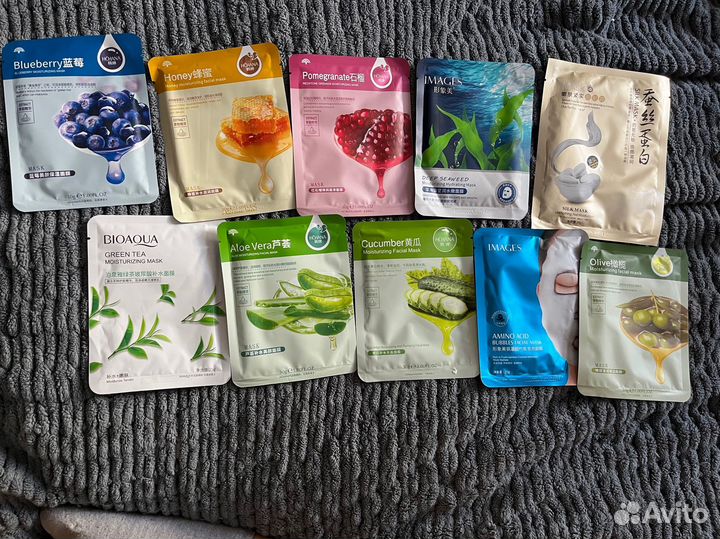 Тканевая маска для лица