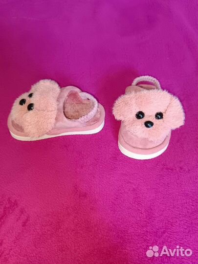 Тапочки для девочки