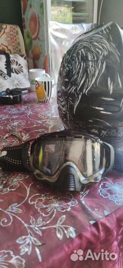 Мотошлем кроссовый р. XXL