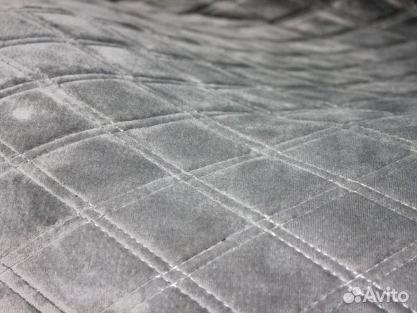 Накидки на сиденья ромб двойной, бока, велюр се