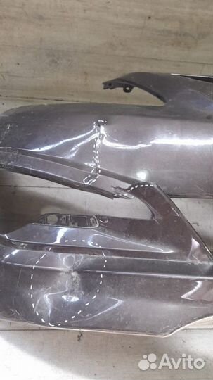 Бампер передний рестайлинг Hyundai Solaris 1 С