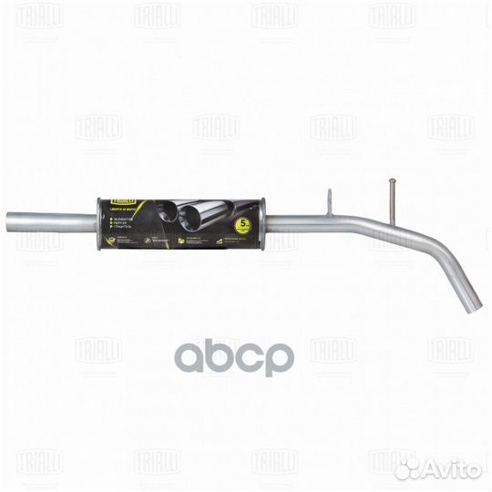 Резонатор Лада X-Ray (15) (алюм. сталь) LADA