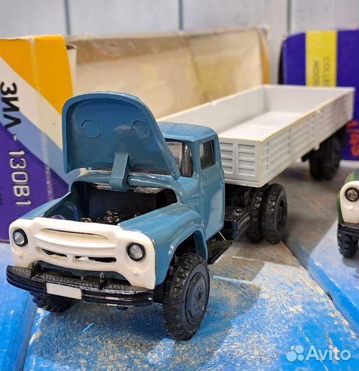 Модели 1:43 ЗИЛ в родных коробках, СССР