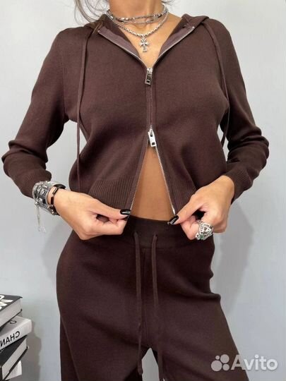 Кашемировый костюм женский