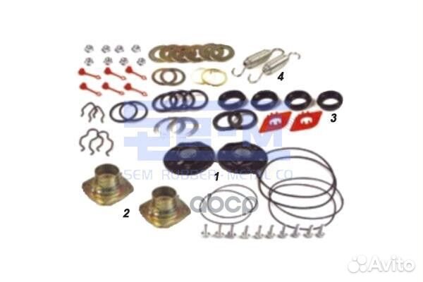 SEM12027 р/к торм вала (мпр) на ось (полный) о