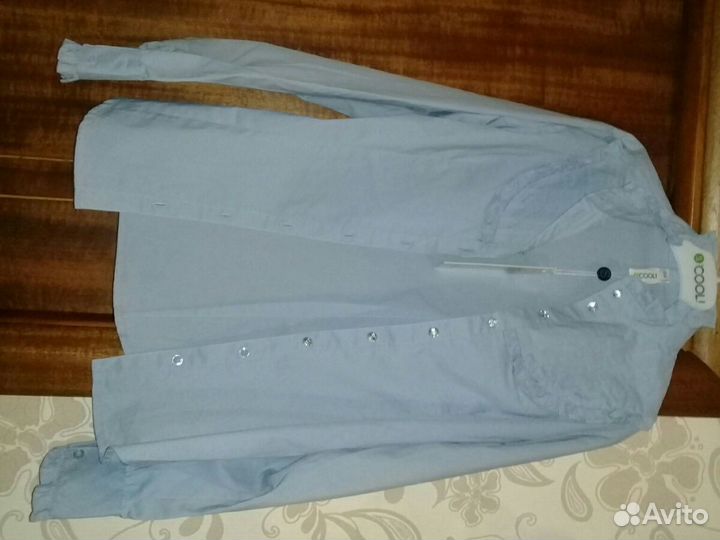 Блузка голубая новая р. 158-84-69