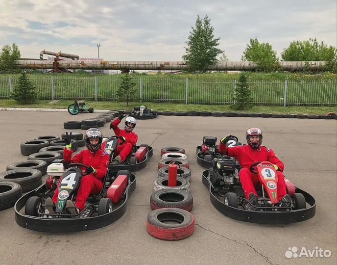 Картинг на открытом треке