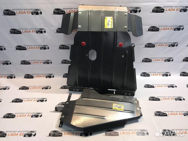 Защита картера двигателя, кпп и рк LADA 4x4