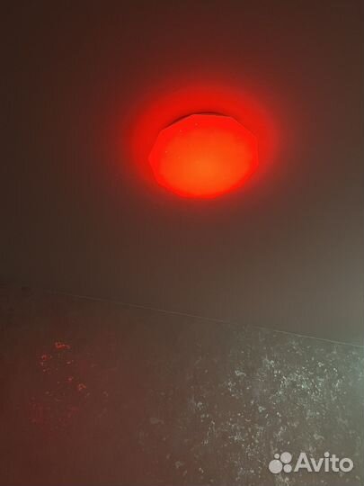 Люстра потолочная светодиодная с пультом