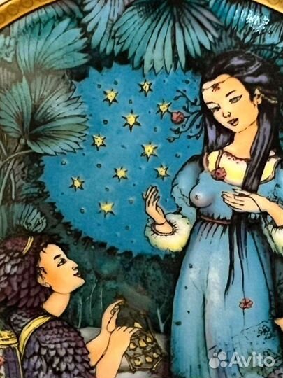 Винтажное настенное панно 