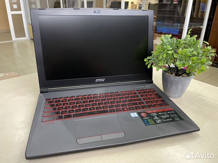 Игровой ноутбук MSI/Core i5/GTX1050/SteelSeries