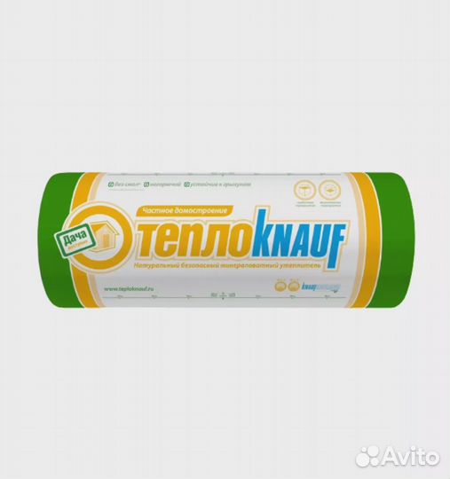 Минвата теплоknauf «Дача» для перекрытий 1220х7380