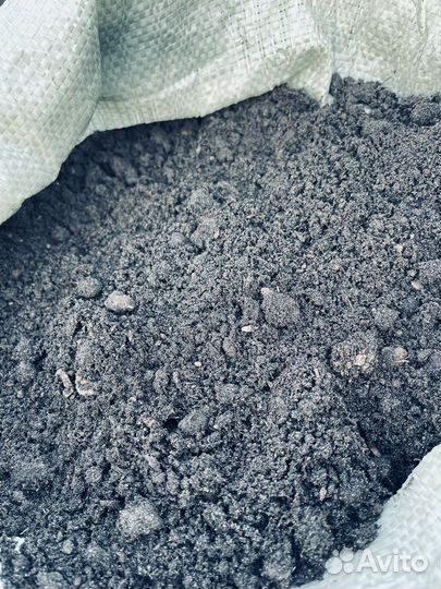 Земля чернозем в мешках