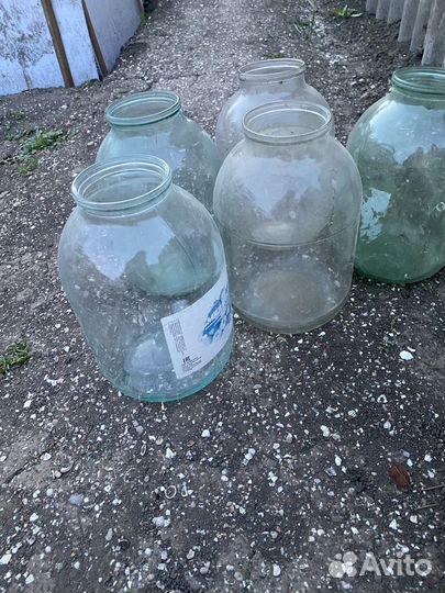 Банки стеклянные 3л, 0,5л, 0,65л, 2л, 1л