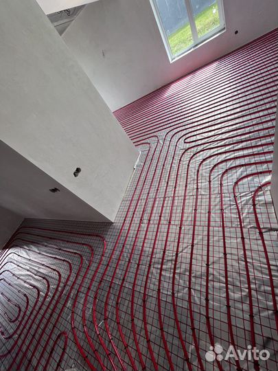 Отопление, Теплый пол, вода в частном доме