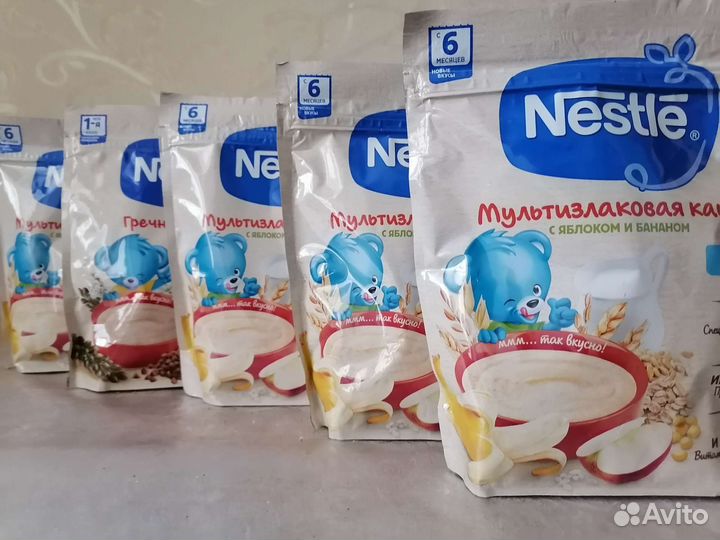 Детские каши молочные