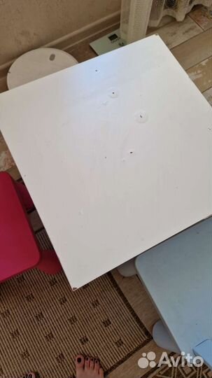 Детский стол и 2 стула IKEA