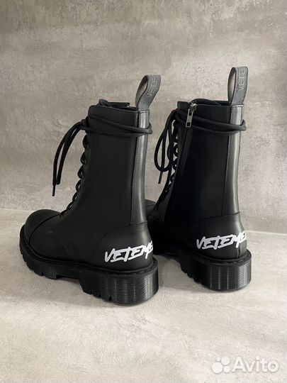 Ботинки Vetements Lace up Leather Boots Оригинал