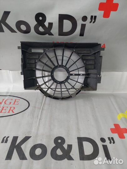 Диффузор радиатора Land Rover Sport L322 M57D30