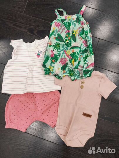 Детская одежда для девочек пакетом