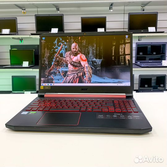 Игровой ноутбук Acer Nitro i5/GTX1650/8RAM/15.6