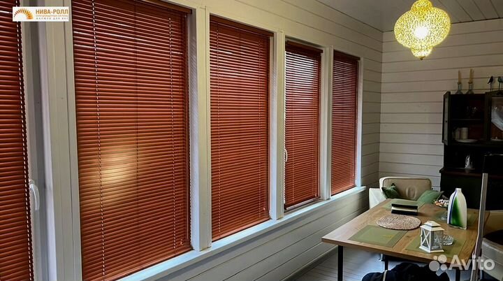 Жалюзи бамбуковые деревянные