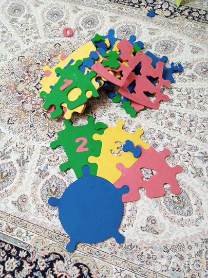 Развивающий коврик пазл