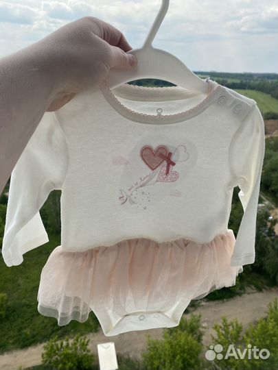 Платье боди для девочки