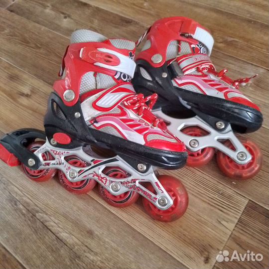 Роликовые коньки раздвижные 27-32