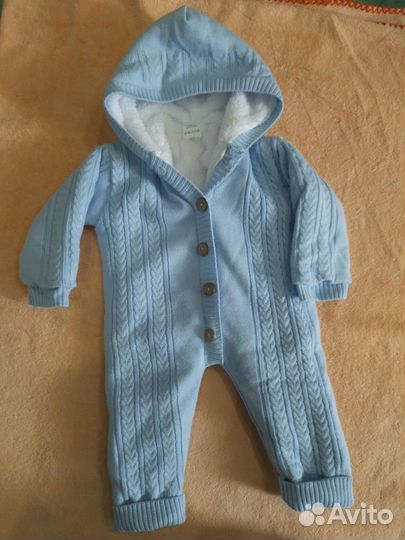 Детские вещи комбинезон 100 шерсть утеплитель