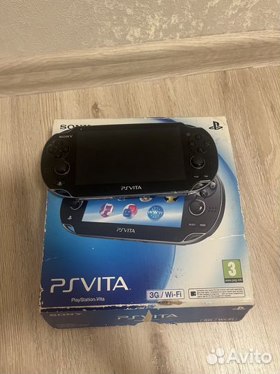 Ps vita 3g+wifi прошитая 32gb