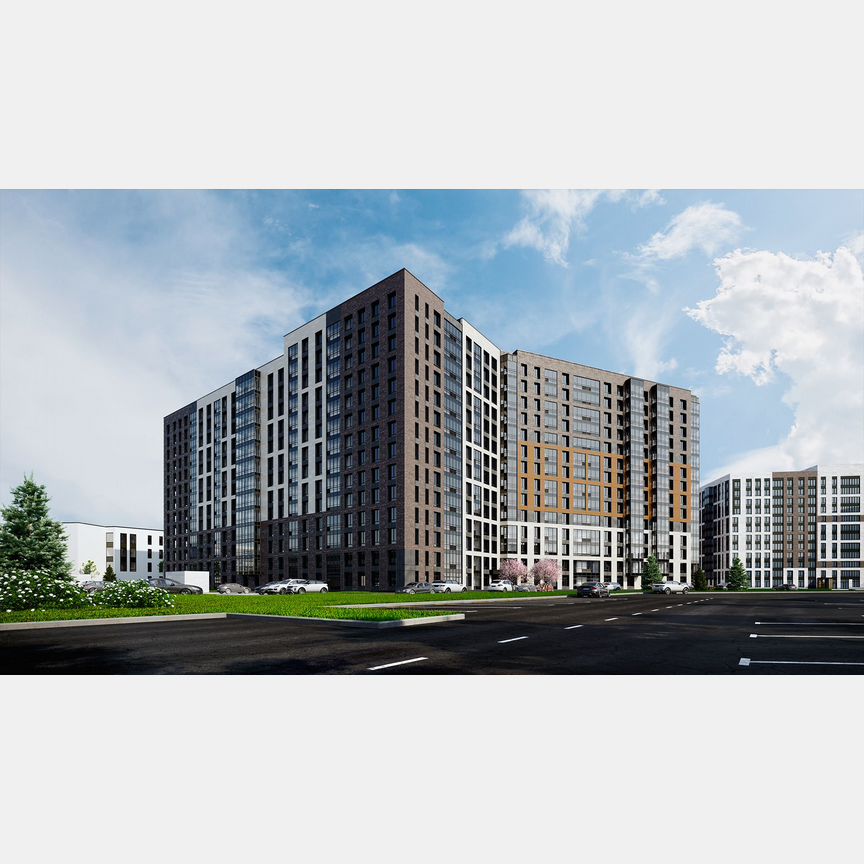 Квартира-студия, 32,9 м², 1/16 эт.