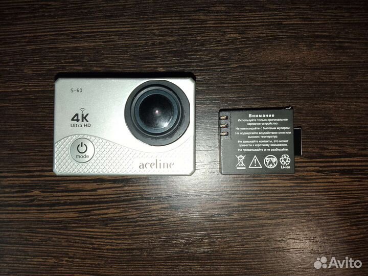 4k Экшн камера Aceline s-60