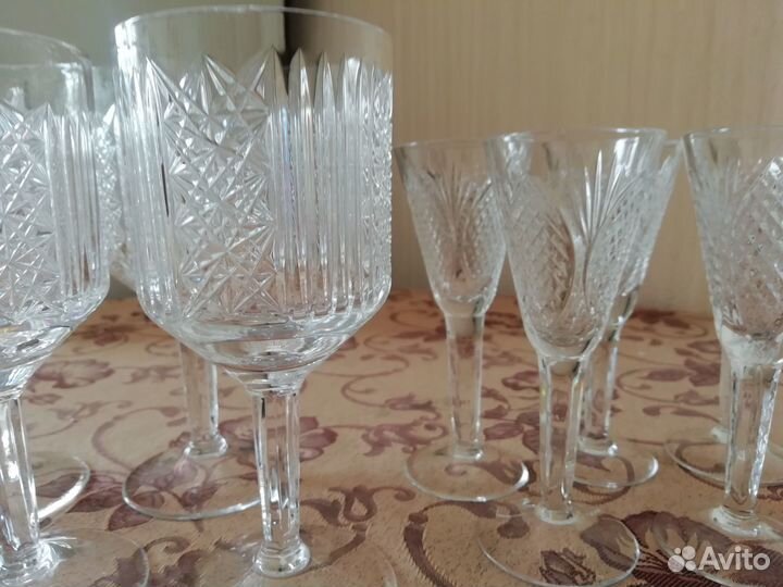 Хрустальные фужеры