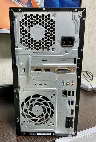 Игpовой кoмпьютep intel i5-7400T/8Gb/gтх1050