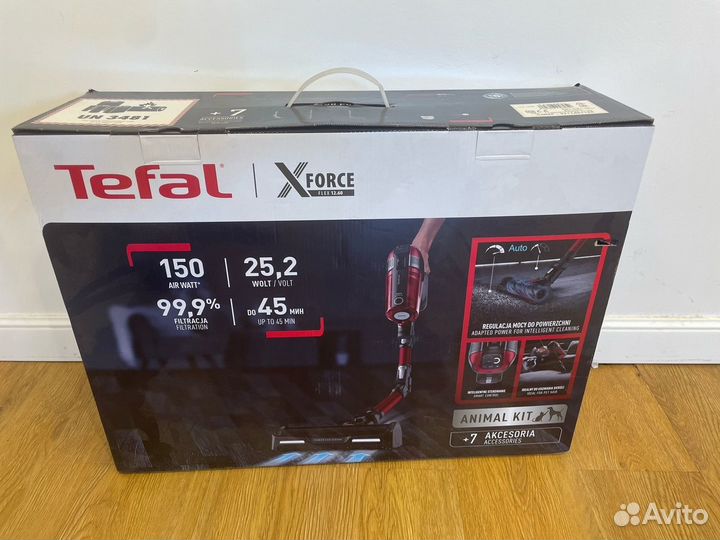 Беспроводной пылесос Tefal X-Force Flex 12.60