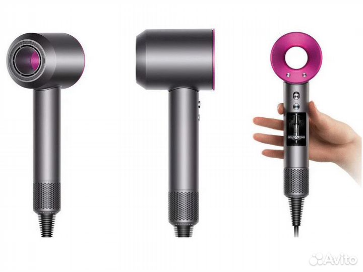 Фен Dyson Supersonic HD08 Iron Fuchsia. Оригинал