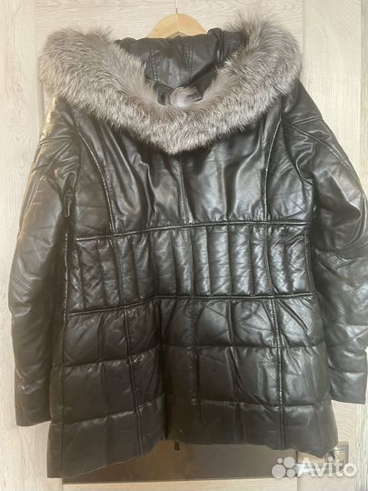 Пуховик зимний женский
