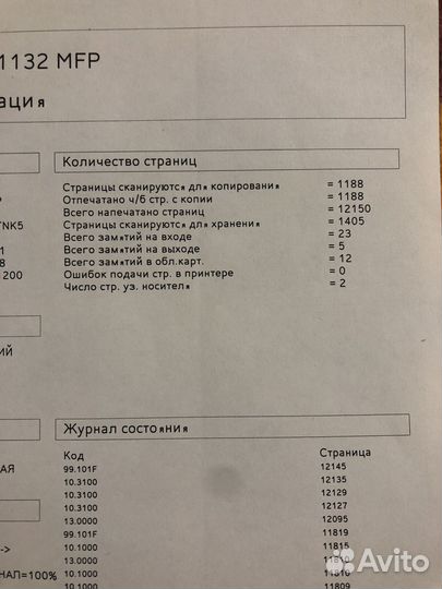 Принтер hp laserjet 1132