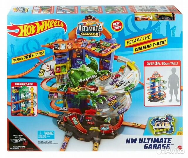 Hot Wheels Сити Невообразимый гараж GJL14